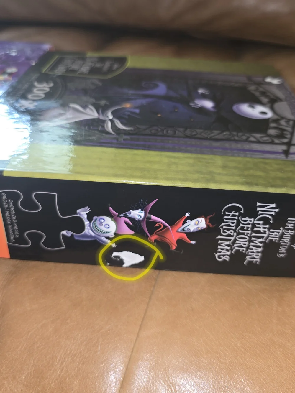2 Disney Tim Burton's Nightmare Before Christmas 300 Piece Puzzle Bundle Posters